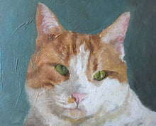 Load image into Gallery viewer, Cat - Painting - Poster - Wall art - Canvas Print - Fine Art - from original oil painting by James Coates
