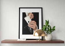 Load image into Gallery viewer, Tuxedo Painting, wedding Poster, party Wall art, Canvas Print , Fine Art - from original oil painting by James Coates
