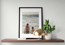 Load image into Gallery viewer, Family on beach Painting, Beach art ,Beach Prints ,Fine Art - from original oil painting by James Coates
