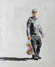 Load image into Gallery viewer, Man Painting, man Poster, Wall art, Canvas Print, Fine Art - from original oil painting by James Coates
