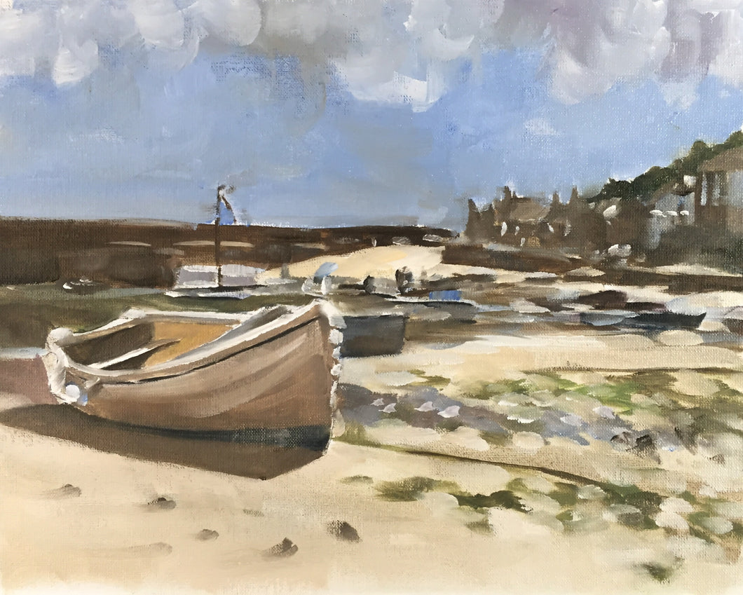 Boat Painting, PRINTS, Canvas, Posters, Commissions,  Fine Art - from original oil painting by James Coates