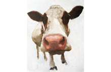 Load image into Gallery viewer, Cow Painting, Wall art, Canvas Print, Fine Art - from original oil painting by James Coates
