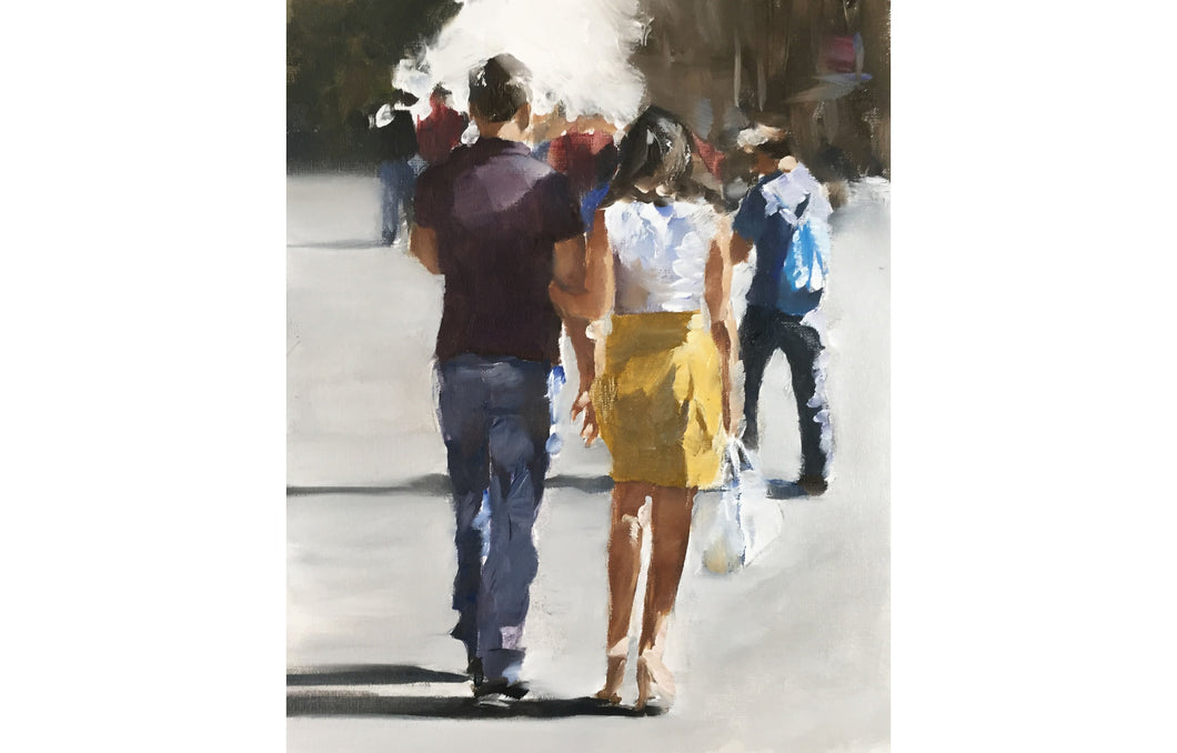 Couple Love Painting, Prints, Canvas, Posters, Originals, Commissions, Fine Art - from original oil painting by James Coates