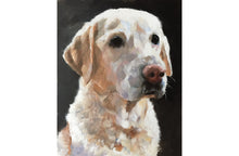 Load image into Gallery viewer, Labrador dog Painting - Dog art - Dog Print - Fine Art - from original oil painting by James Coates
