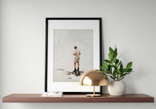 Load image into Gallery viewer, Hiking Painting, walkers Poster, Wall art, Canvas Print, Fine Art - from original oil painting by James Coates
