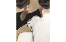 Load image into Gallery viewer, Feet in the ocean Painting, Beach art, Beach Prints, Fine Art - from original oil painting by James Coates

