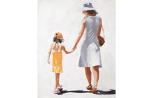 Load image into Gallery viewer, Mommy and Child Painting, Poster, Prints, commissions, Fine Art - from original oil painting by James Coates
