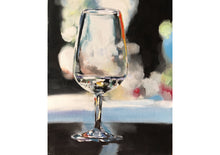 Load image into Gallery viewer, Wine glass Painting ,Still life art, Canvas and Paper Prints,  Fine Art  from original oil painting by James Coates
