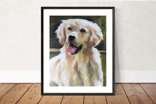 Load image into Gallery viewer, Retriever Dog Painting, Prints, Canvas, Posters, Originals, Commissions, Fine Art - from original oil painting by James Coates
