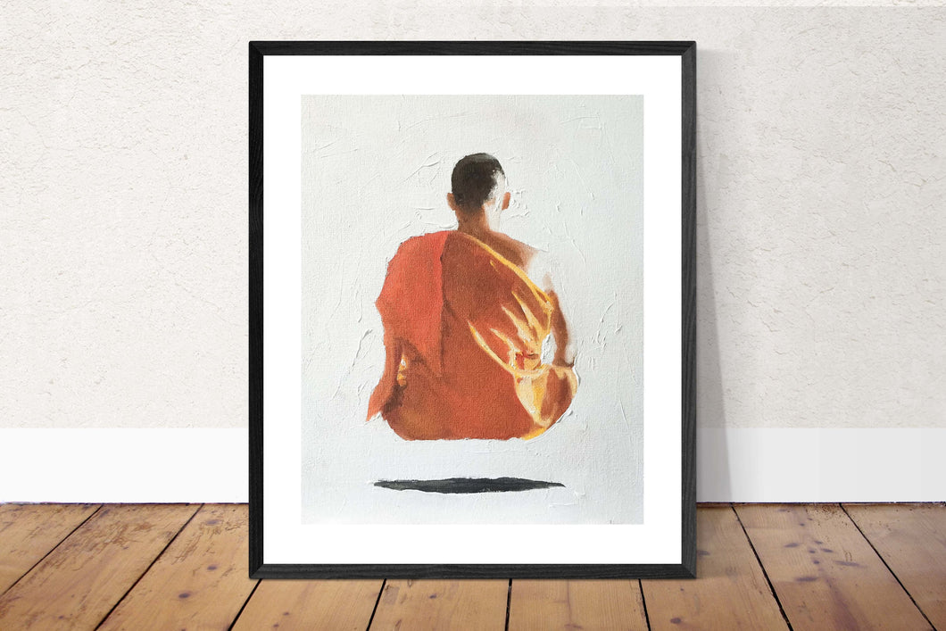Buddhism Painting, PRINTS, Canvas, Posters, Commissions - Fine Art - from original oil painting by James Coates
