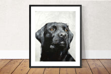 Load image into Gallery viewer, Dog Painting, Dog art, Dog Print, Labrador Fine Art - from original oil painting by James Coates
