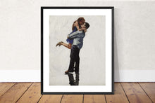Load image into Gallery viewer, Couple - Painting - Poster - Wall art - Canvas Print - Fine Art - from original oil painting by James Coates
