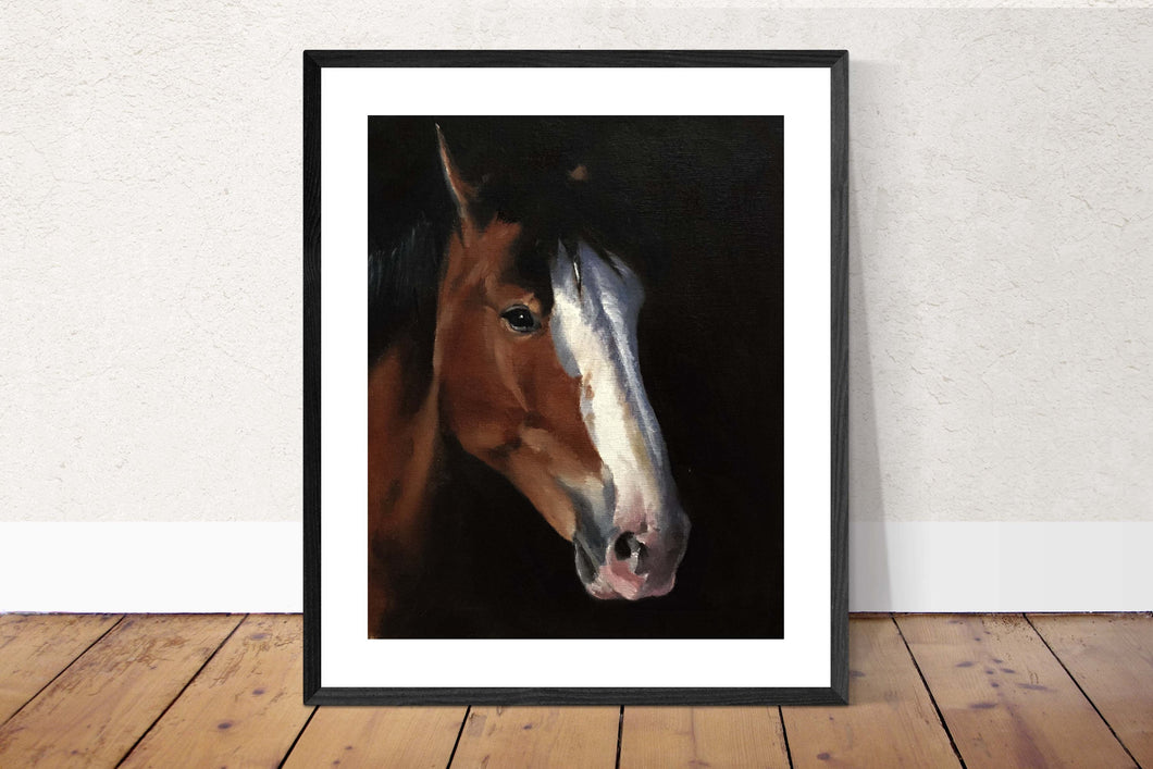 Horse Painting, Poster, Prints, Commissions,  Fine Art - from original oil painting by James Coates