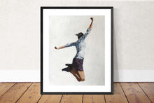 Load image into Gallery viewer, Woman Celebrating Painting, Prints, Canvas, Posters, Originals, Commissions, Fine Art - from original oil painting by James Coates

