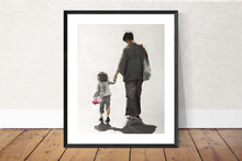 Load image into Gallery viewer, Family Painting, Prints, Posters, Originals, Commissions, Fine Art - from original oil painting by James Coates

