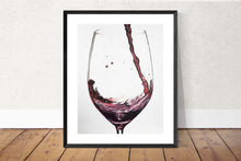 Load image into Gallery viewer, Wine Painting - Food art - Canvas and Paper Prints - Fine Art from original oil painting by James Coates
