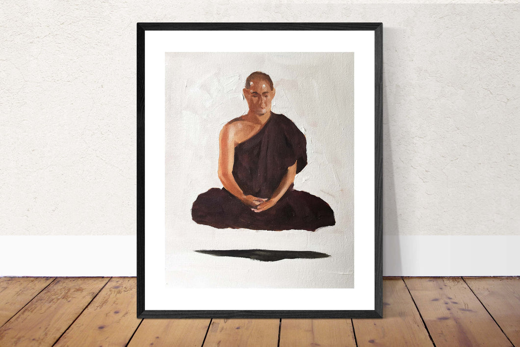 Buddhist Painting, Prints, Posters, Originals, Commissions, Wall art , Fine Art - from original oil painting by James Coates