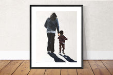 Load image into Gallery viewer, Family Painting, Prints, Posters, Originals, Commissions, Fine Art - from original oil painting by James Coates
