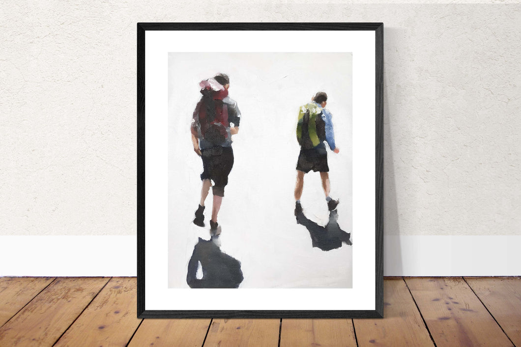 Travel Painting Wall art - Canvas Print - Fine Art - from original oil painting by James Coates
