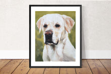 Load image into Gallery viewer, Labrador Dog Painting, Prints, Posters, Originals, Commissions,Fine Art - from original oil painting by James Coates
