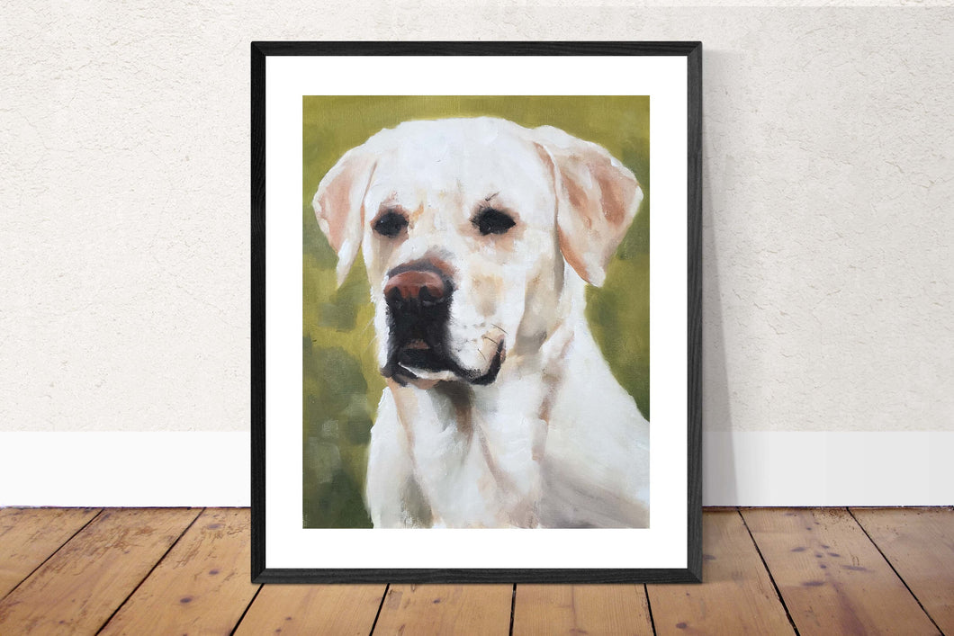 Labrador Dog Painting, Prints, Posters, Originals, Commissions,Fine Art - from original oil painting by James Coates