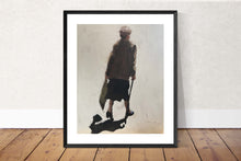 Load image into Gallery viewer, Old Lady Painting, Print, Poster, Original, Commissions, Wall art,Fine Art - from original oil painting by James Coates
