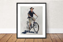 Load image into Gallery viewer, Man in Hat Painting, Prints, Posters, Commissions, Originals,  Fine Art - from original oil painting by James Coates
