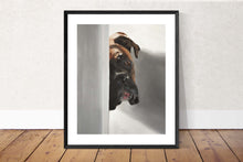 Load image into Gallery viewer, Boxer dog Painting, Dog art, Dog Print, Fine Art - from original oil painting by James Coates
