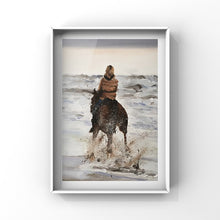 Load image into Gallery viewer, Horse Painting - Poster - Wall art print - Canvas Print - Fine Art - from original oil painting by James Coates
