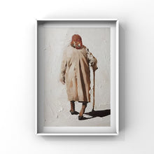 Load image into Gallery viewer, People Painting Wall art - Canvas Print - Fine Art - from original oil painting by James Coates
