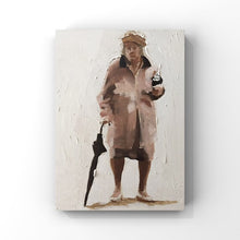 Load image into Gallery viewer, Old lady Painting, Wall art,  Prints, Fine Art - from original oil painting by James Coates
