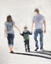 Load image into Gallery viewer, Family Painting Wall art - Canvas Print - Fine Art - from original oil painting by James Coates
