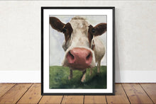 Load image into Gallery viewer, Cow Painting, Prints, Canvas, Posters, Originals, Commissions, Fine Art - from original oil painting by James Coates
