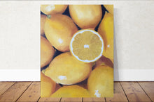 Load image into Gallery viewer, Lemons Painting, Still life art, food art, Prints , Fine Art - from original oil painting by James Coates
