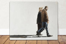 Load image into Gallery viewer, Couple Painting, Prints, Posters, Canvas, Originals, Commissions - Wall art - Fine Art - from original oil painting by James Coates
