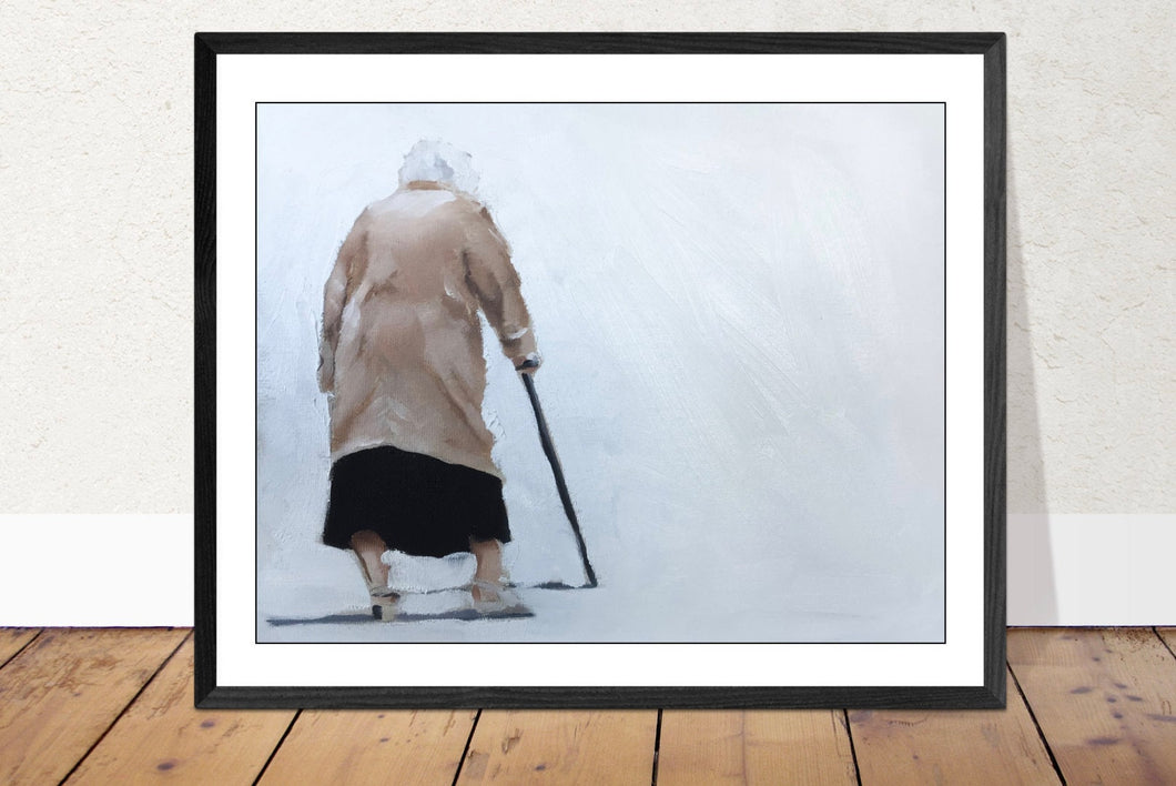 People Painting Wall art - Canvas Print - Fine Art - from original oil painting by James Coates