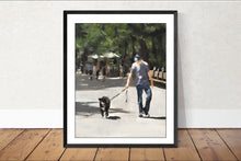 Load image into Gallery viewer, Man and dog Painting, Prints, Canvas, Posters, Originals, Commissions, Fine Art - from original oil painting by James Coates
