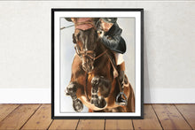 Load image into Gallery viewer, Horse racing Painting, Prints, Posters, Originals, Commissions, Fine Art - from original oil painting by James Coates
