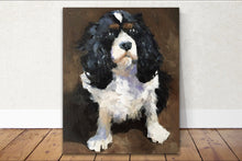 Load image into Gallery viewer, Spaniel Dog Painting, Prints, Posters, Originals, Commissions, Fine Art - from original oil painting by James Coates
