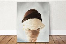 Load image into Gallery viewer, Ice Cream Painting ,Still life art ,Canvas and Paper Prints Fine Art from original oil painting by James Coates
