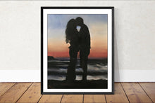 Load image into Gallery viewer, Couple Painting, Wall art, Canvas Print, Fine Art - from original oil painting by James Coates
