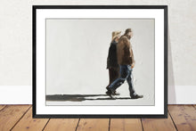 Load image into Gallery viewer, Couple Painting, Prints, Posters, Canvas, Originals, Commissions - Wall art - Fine Art - from original oil painting by James Coates
