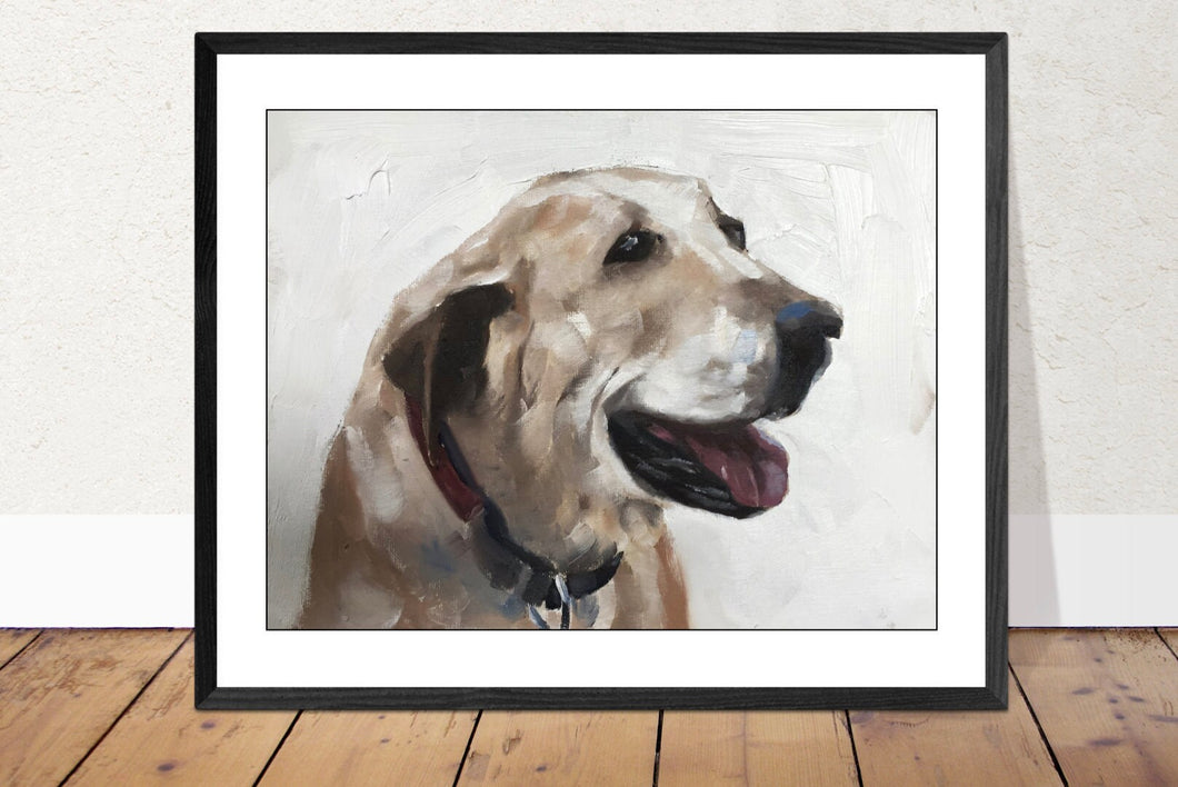 Dog Painting, Prints, Canvas, Poster, Originals, Commissions - Fine Art - from original oil painting by James Coates