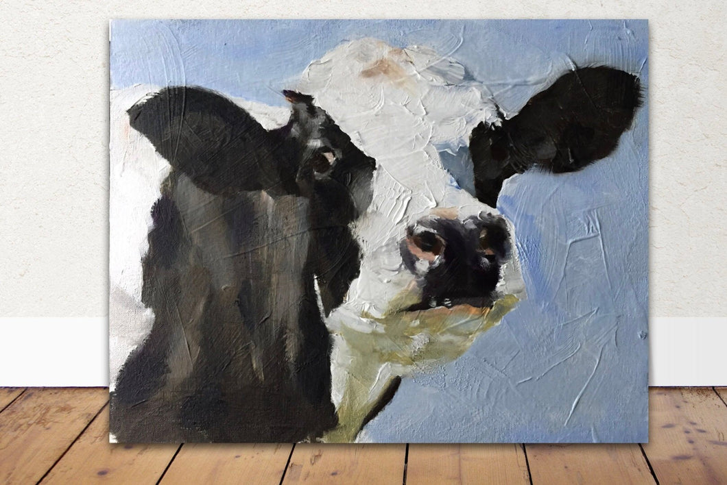 Cow Painting, Prints, Canvas, Posters, Originals, commissions, Fine Art - from original oil painting by James Coates