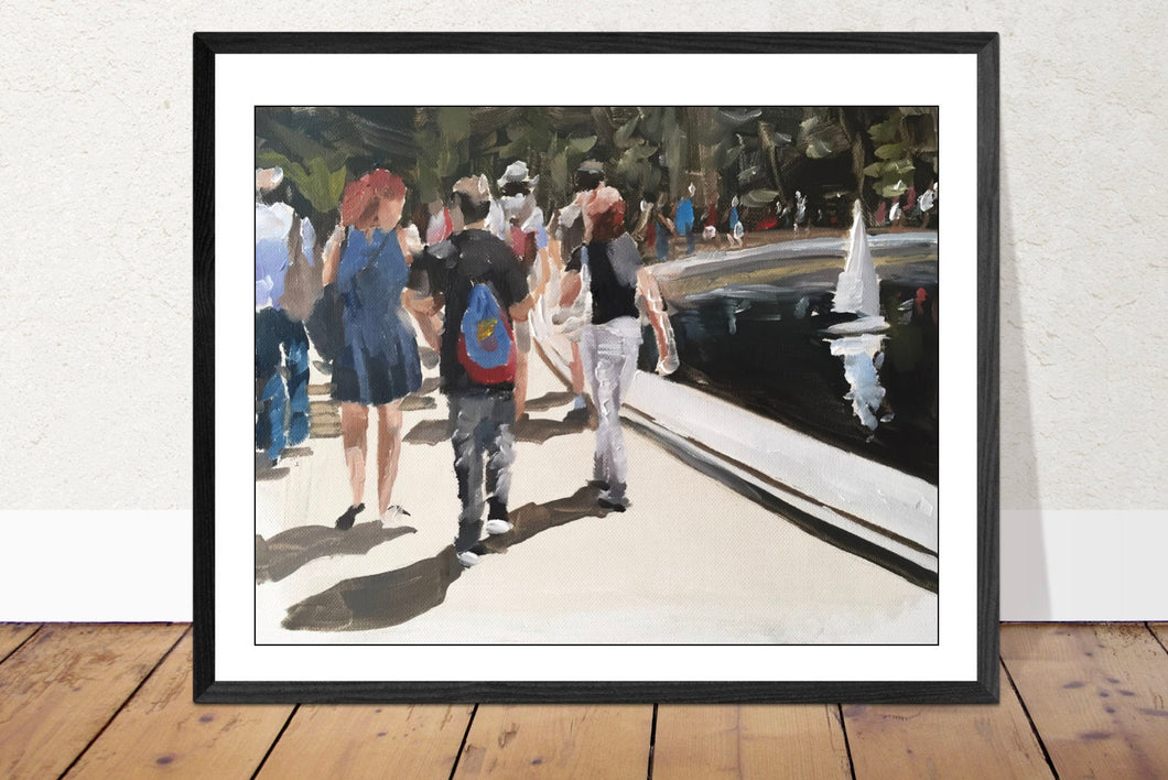 Central Park Painting, Prints, Canvas, Posters, Originals, Commissions, Fine Art - from original oil painting by James Coates