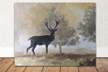 Load image into Gallery viewer, Deer Painting, Prints, Posters, Originals, Commissions, Fine Art - from original oil painting by James Coates
