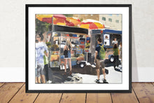 Load image into Gallery viewer, New York Painting Wall art - Canvas Print - Fine Art - from original oil painting by James Coates
