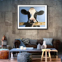 Load image into Gallery viewer, Cow Painting -Cow art - Cow Print - Fine Art - from original oil painting by James Coates
