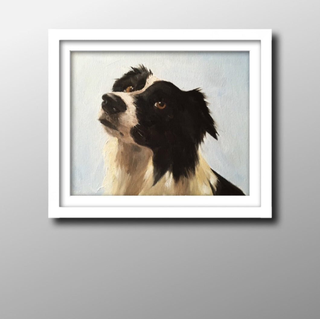 Sheepdog - Painting  -Dog art - Dog Prints - Fine Art - from original oil painting by James Coates