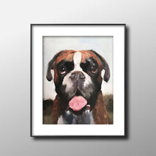 Load image into Gallery viewer, Dog Painting , PRINTS, Canvas, Posters, Commissions, Professional art - Fine Art - from original oil painting by James Coates
